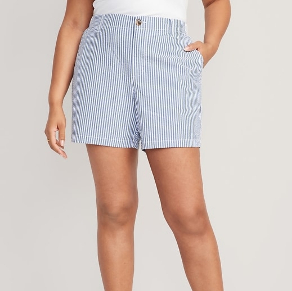 Old Navy Chino Seersucker L